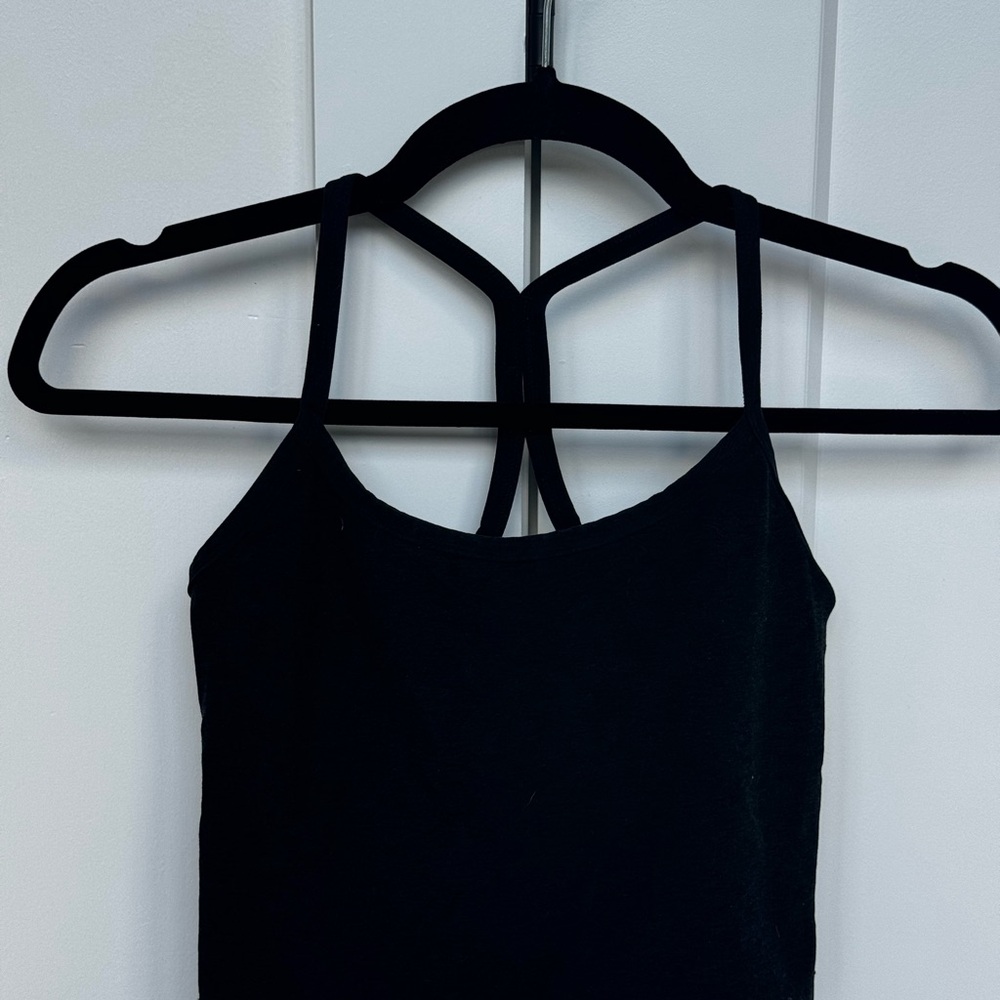 Beyond Yoga Charcoal Strappy Tank